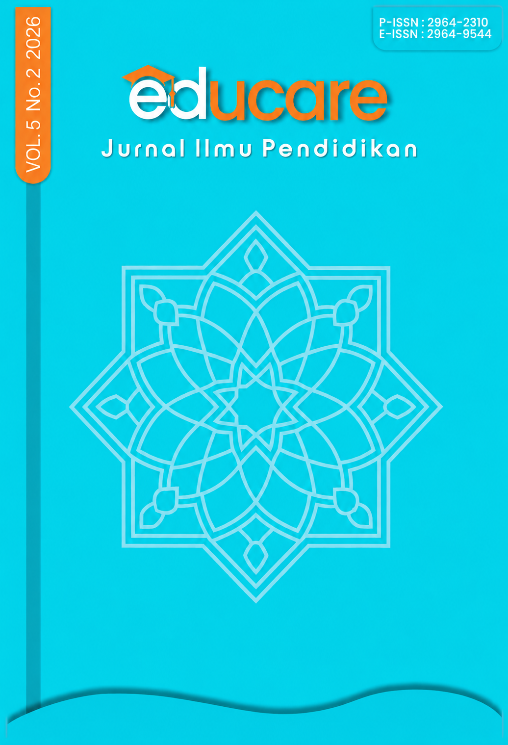 Cover EDUCARE: Jurnal Ilmu Pendidikan